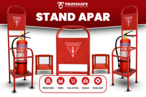 Stand APAR: Solusi Penempatan APAR yang Aman, Rapi dan Profesional